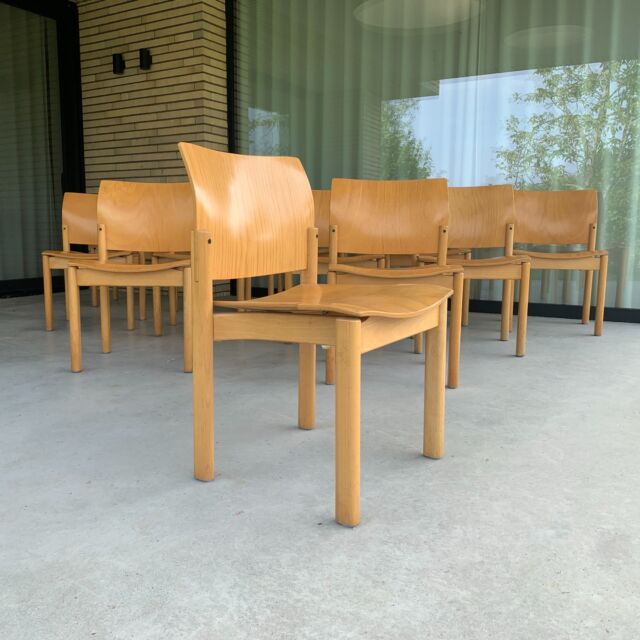 Kusch + Co dining chairs
Set of 12 bent wooden chairs 
50 cm wide, 47 cm deep, 82 cm high, seat height 46 cm
🟢 11 chairs for sale
🔴 1 chair sold
#vintagefurniture #design #germandesign #stoel #chair #diningchair #chaise #designchair #chaisedesign #designchair #madeinGermany #KuschCo #kuschcochair #wood #decoration #interior #decor #homedecor #homeideasdecor #livingroomdecor #interiordesign #interiorstyling #vintageinteriorstyling #sustainabledesign #vintagedealer #bentwood #vintageshop #designclassic #vintage #homedecors